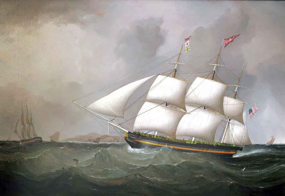 Samuel Walters American Packet VICTORIA off Holyhead